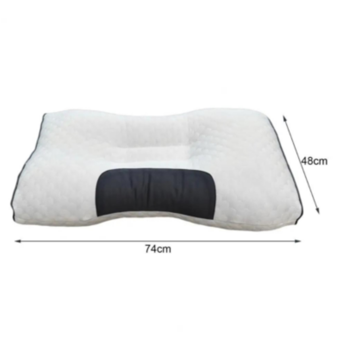 Almohada cervical ajustable ancha