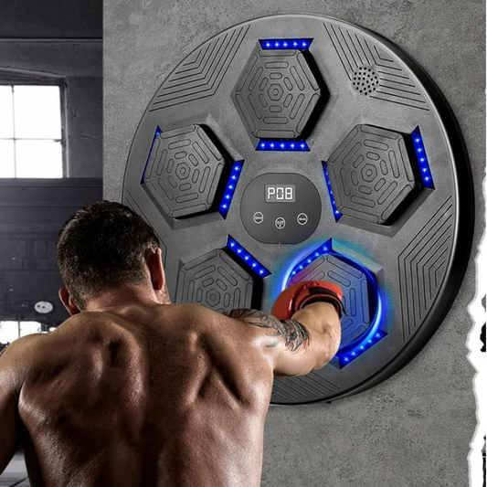Máquina de boxeo musical e inteligente